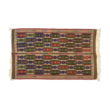 Anatolian handmade kilim rug 257 cm x 150 cm