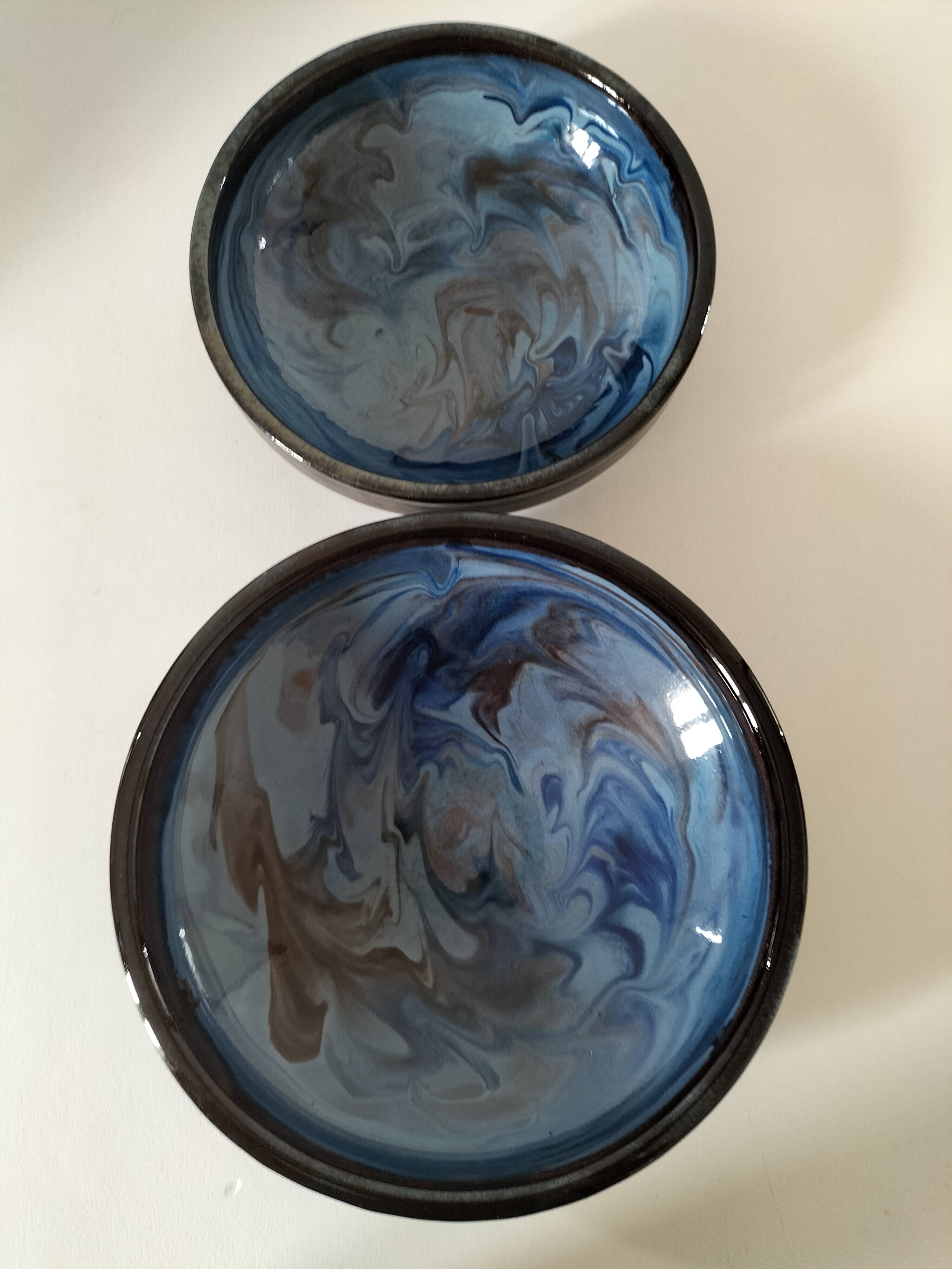 Duo de coupelles artisanales  - fait main, aparicio, espagne