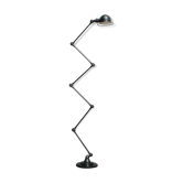 Lampadaire Jielde vintage - Graphite industrielle 6 bras de Jean Louis Domecq France 1960