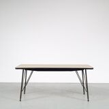 Adjustable dining/coffee table by Rudolf Wolf for Elsrijk, Netherlands1950
