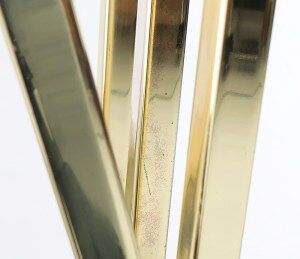 Romeo Rega brass coat rack, 1960s