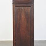 Antique Display Cabinet / Lectern / Showcase Cabinet Made of Oak with Glass