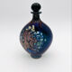 Perfume Bottle Robert Pierini Studio Glass 1984 Iridescent 21.5cm