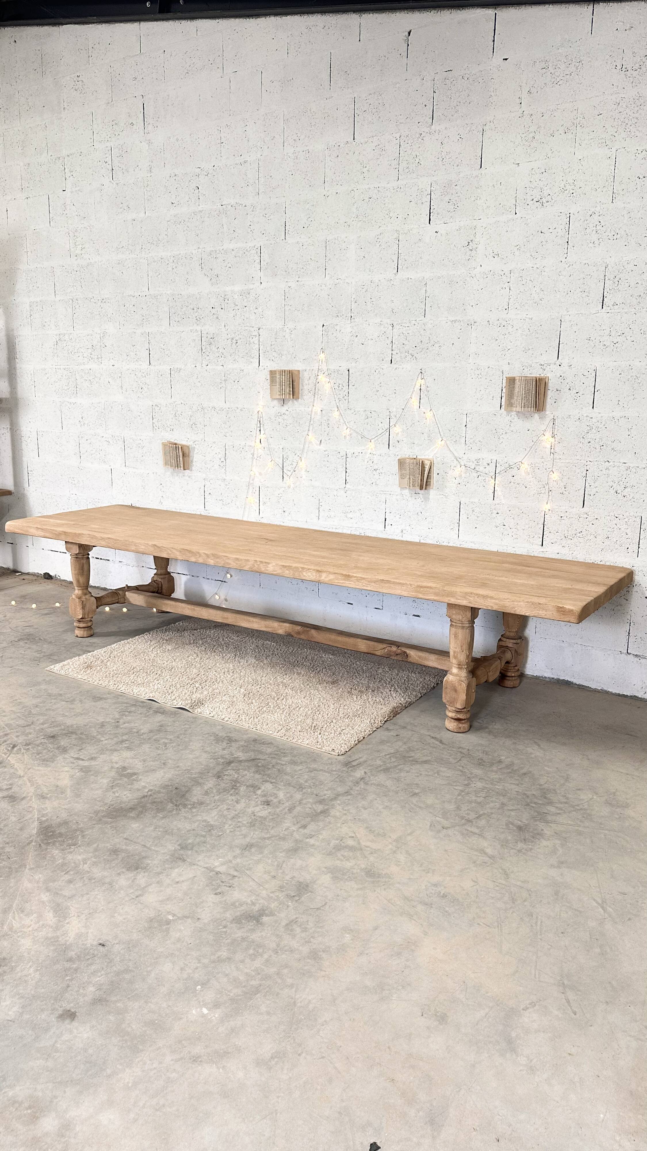 Farm table 3m80 / XXL farm table