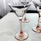 6 Verres à cocktail Luminarc Jambe rose