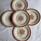 Assiettes Terre de Fer J.Vieillard