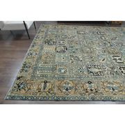 1970s Vintage Persian Handmade Wool Cotton Light Brown Area Rug 272x338