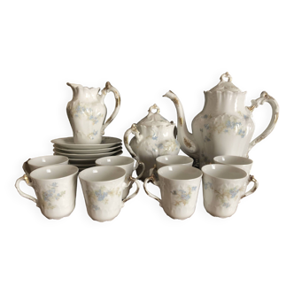 Limoges porcelain service from the 19th century