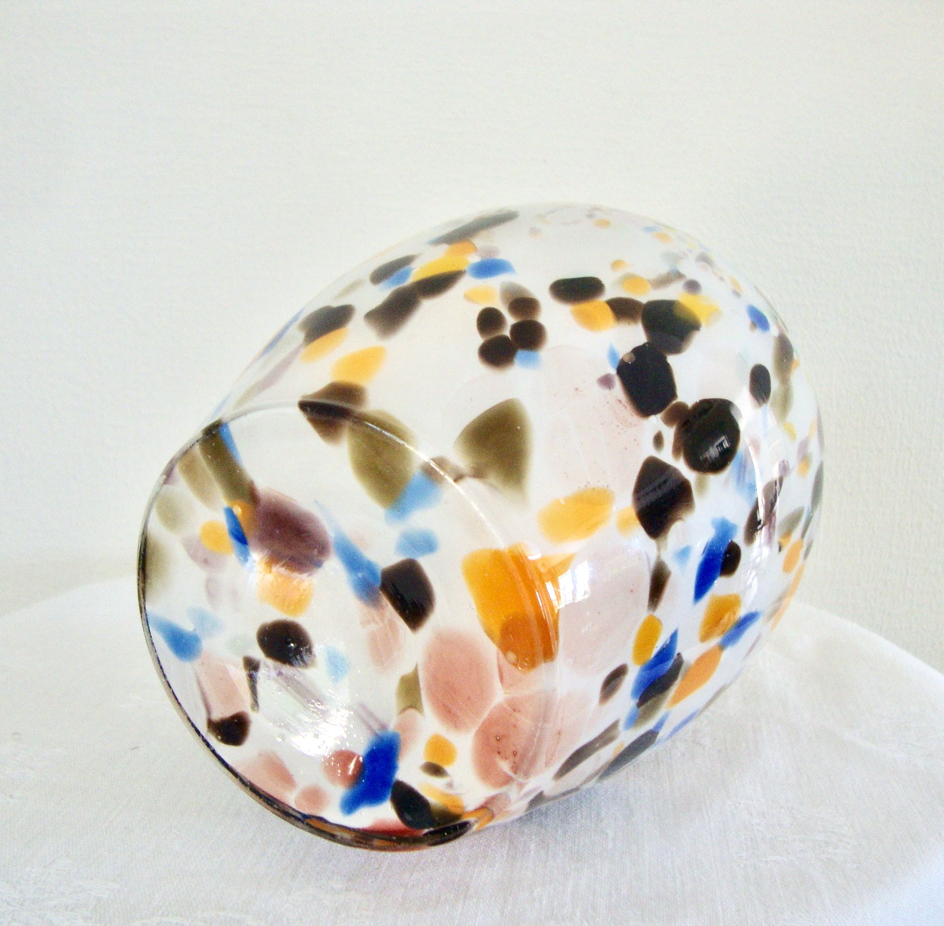 Clichy vase in blown glass