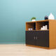 Oak commode, Danish design, 1970s, made by ÆJM Møbler