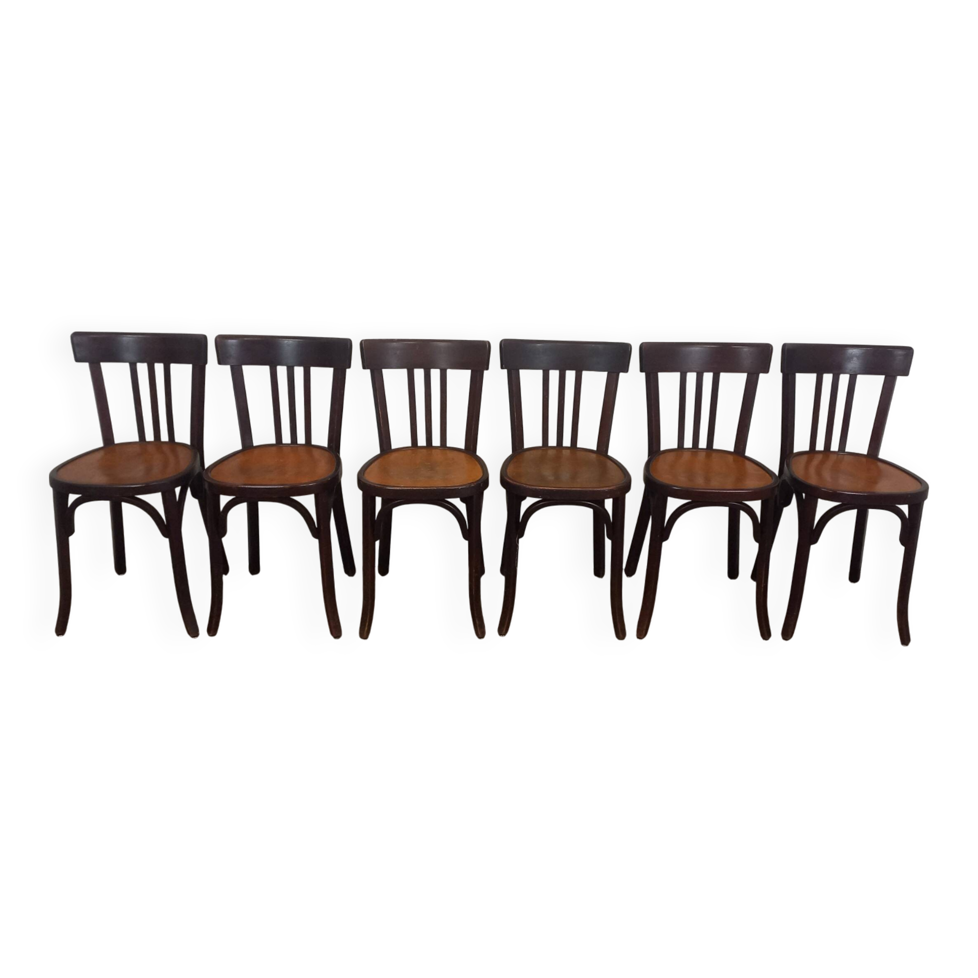6 Baumann bistro chairs