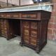 1930s Barber Cabinet | Double Salon Unit with Marble & Mirror