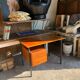 Bureau vintage moderniste années 70