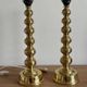 Pair of Mid-Century Brass Lamps by Enco, Sweden