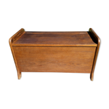 Solid oak chest