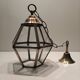 Hexagonal hanging lantern