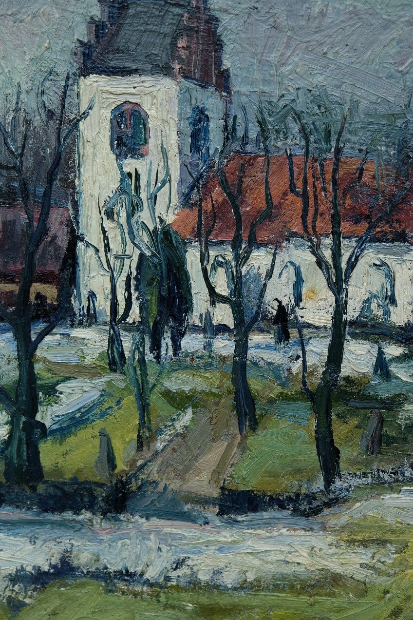 Uno Svärd, Swedish modern landscape, 1954