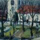 Uno Svärd, Swedish modern landscape, 1954