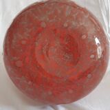 Vase en verre soufflé vintage 60's