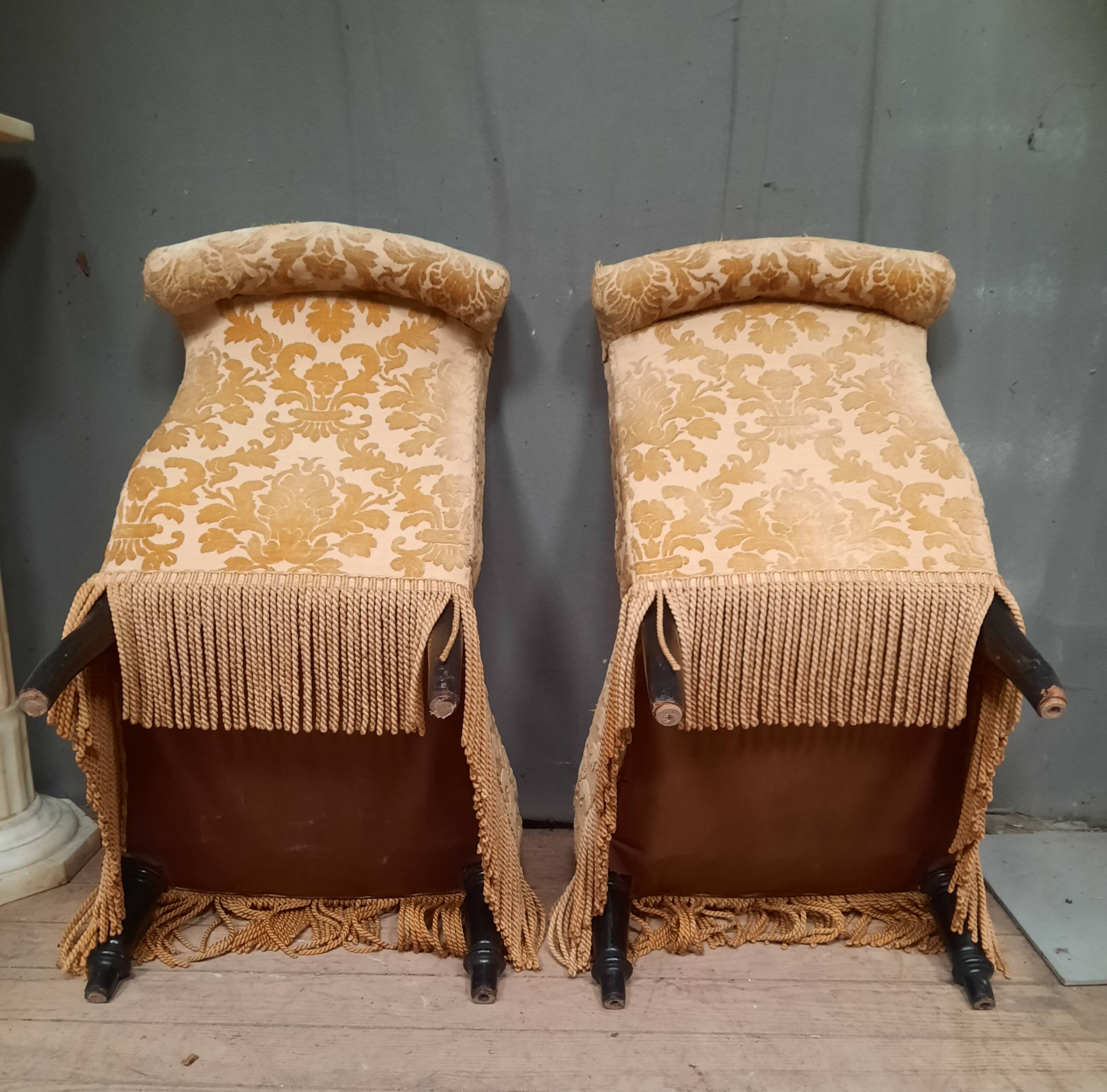 Pair of “toad” chairs