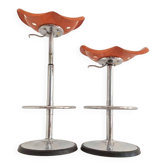 Faucheuse model stools by Étienne Fermigier, Mirama publisher, 1970s.