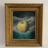 "apple" acrylic on canvas