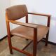 1960s Scandinavian armchair – rosewood, leather, vintage