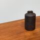 Brutalist vase from the mid-century German studio pottery by Gerhard Liebenthron, 1974.