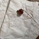 Pillowcase embroidered monogram OC