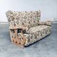 High Wing Back 3-Seater Sofa, 1900s