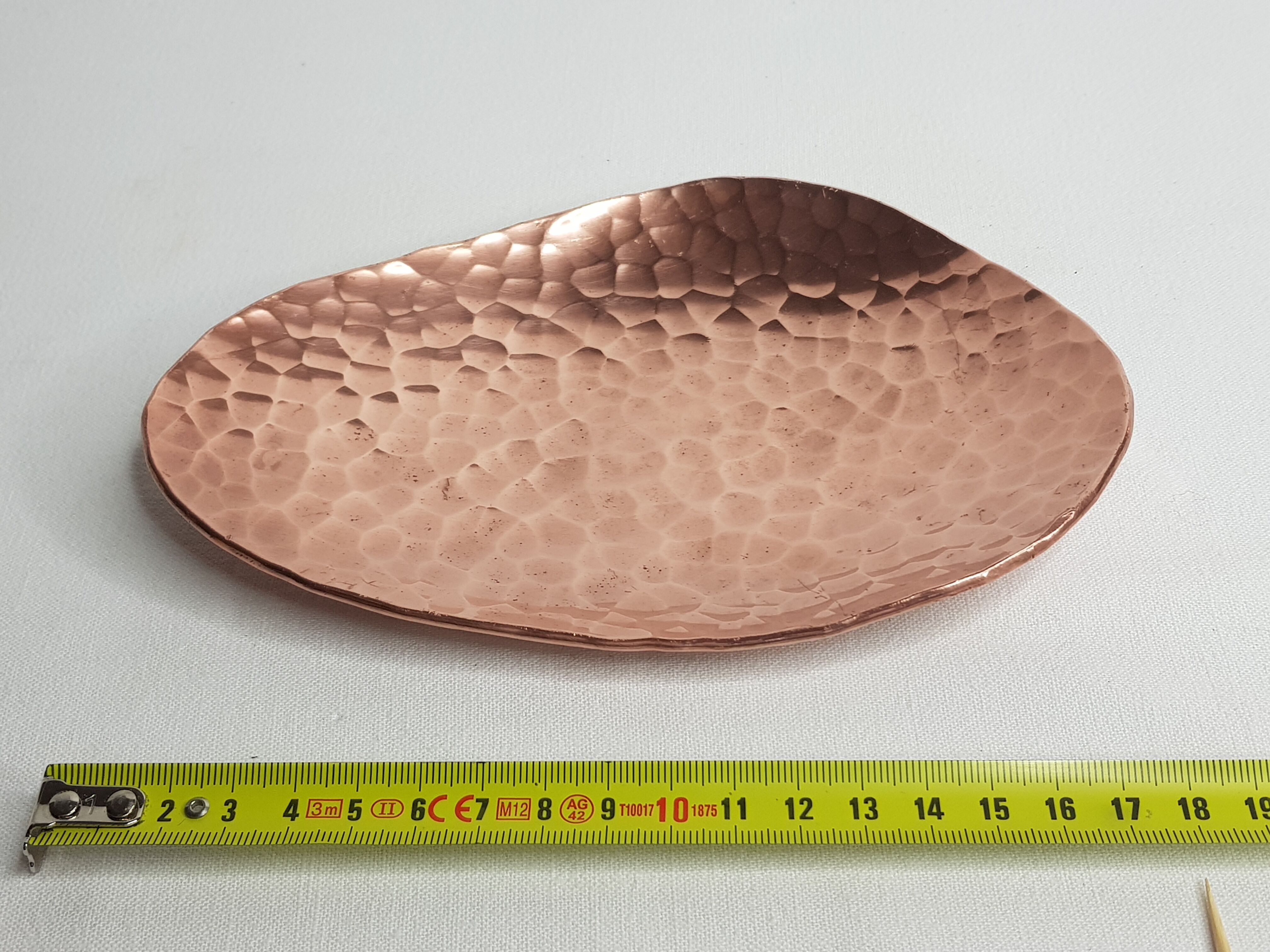 Modernist copper vacuum pouch