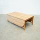Drop-leaf coffee table 5396 by Søren Holst for Fredericia Furniture
