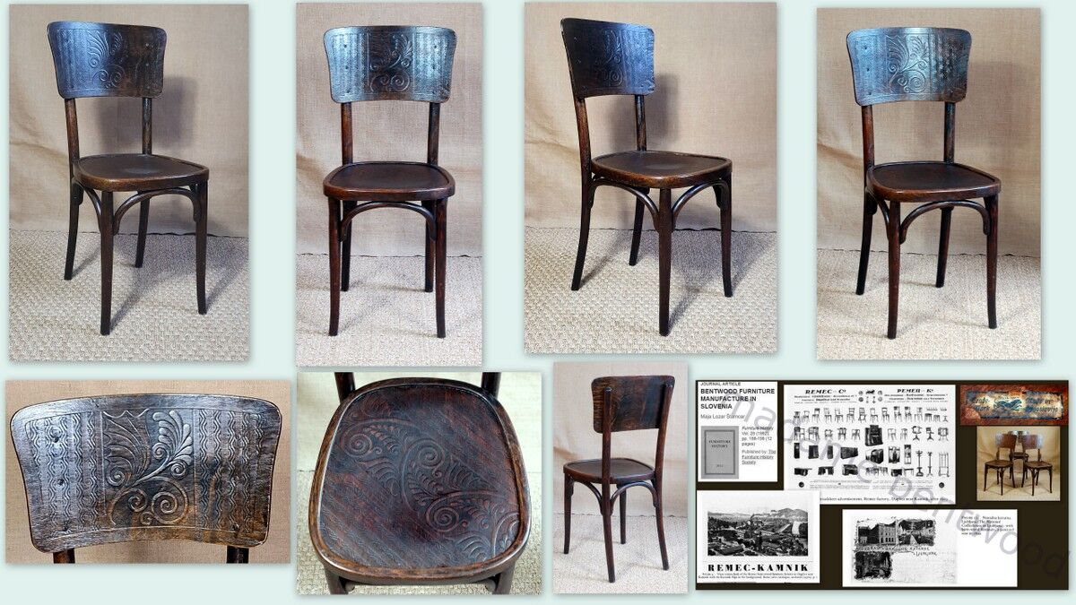 Vladimir Remec bistro chair 1920s