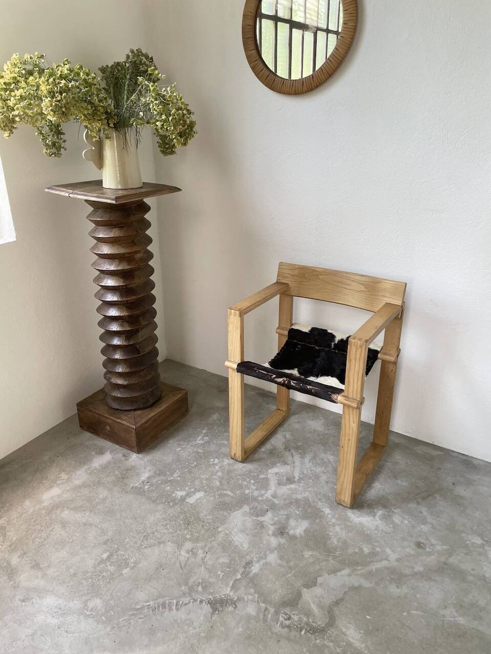 Oak chairs with armrests Ate Van Apeldoorn