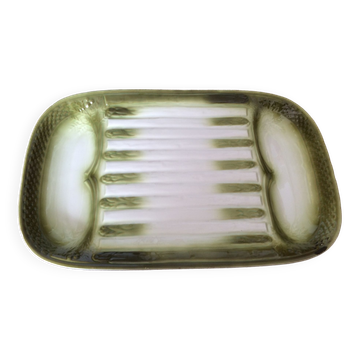 Asparagus dish in slurry
