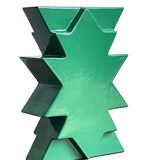 Ceramic vase in Memphis style "Ilios" by Florio Keramia from the 1990s.