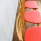 Suite de 4 chaises vintage 1960s