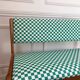 Vintage pine corner bench dining area