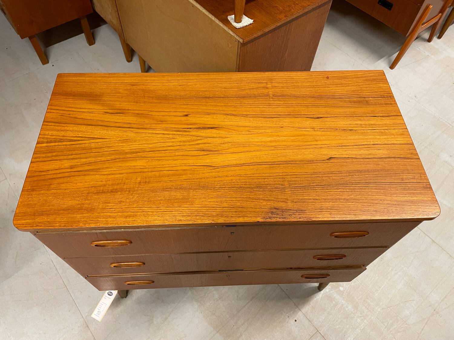 Scandinavian teak chest of drawers, Sweden, 1960