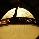 20th century holophane lamp