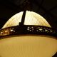 20th century holophane lamp