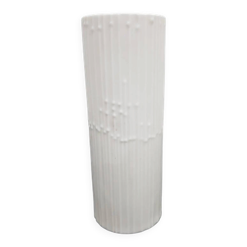 Vase Studio Line, white porcelain, design T. Wirkkala, Rosenthal, Germany, 1960s.