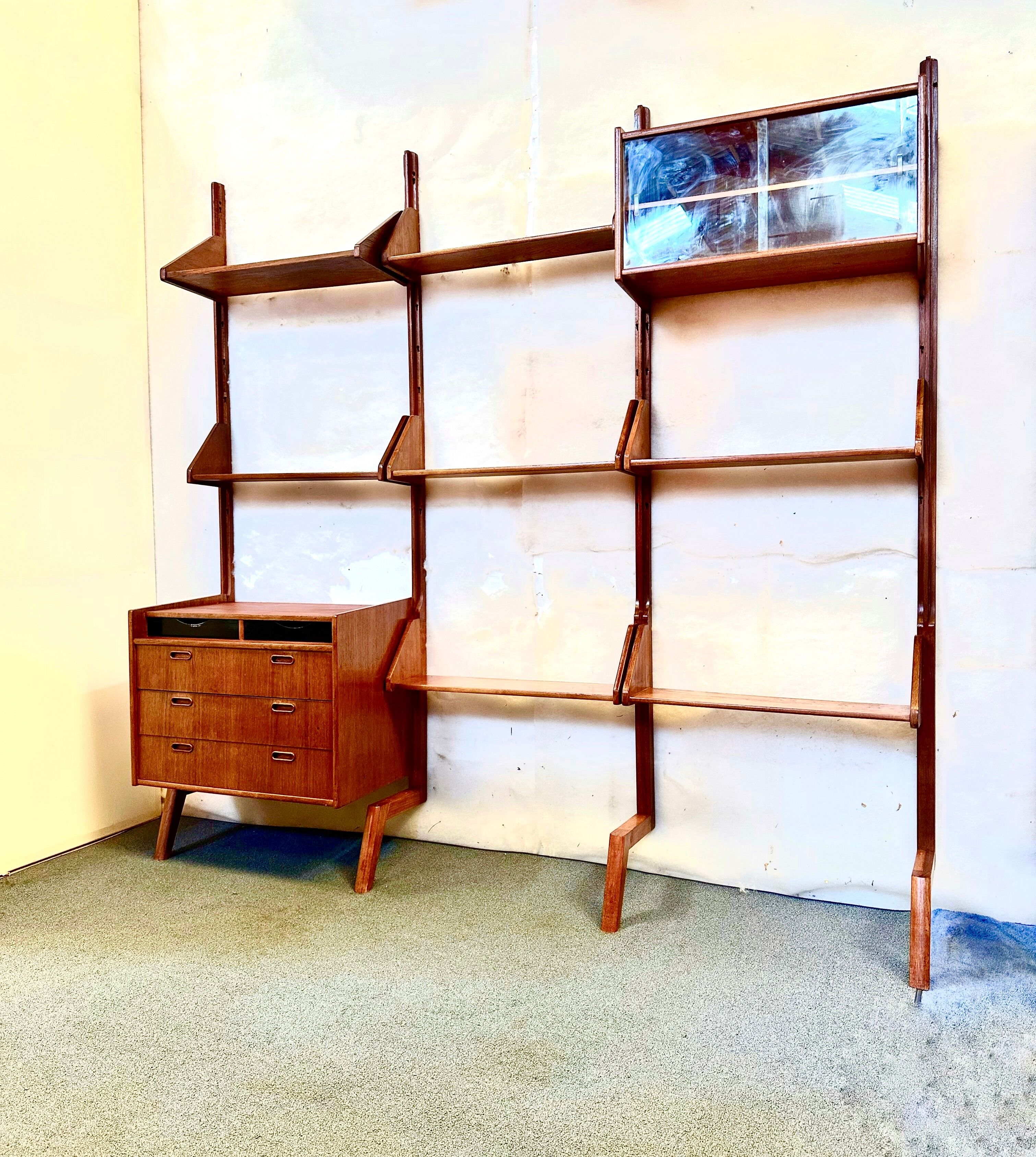 Midcentury Wallunit  Ernst 1960