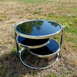 Chrome nesting coffee table
