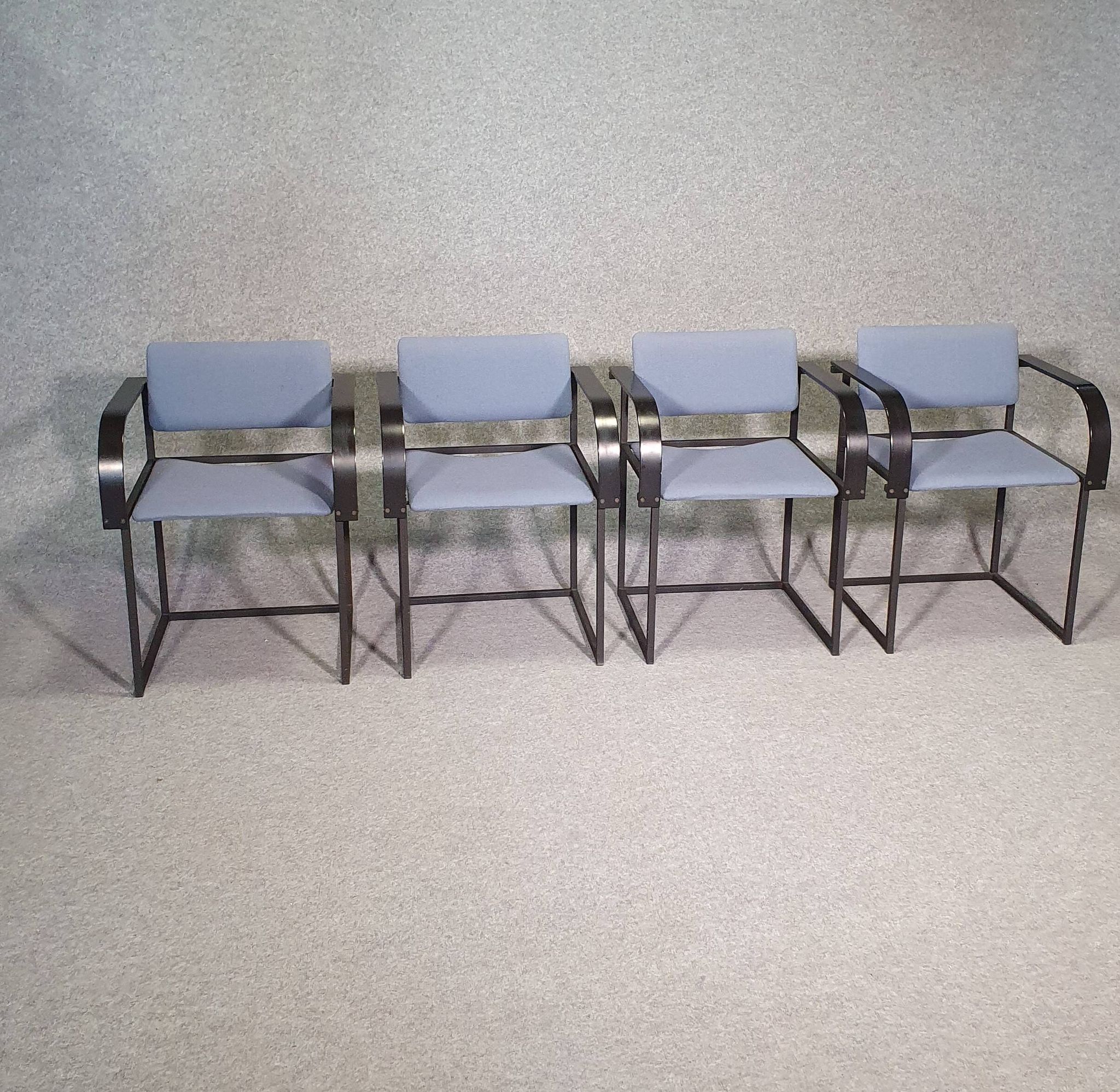 Set of 4 FM80 dining chairs - Pierre Mazairac and Karel Boonzaaijer for Pastoe