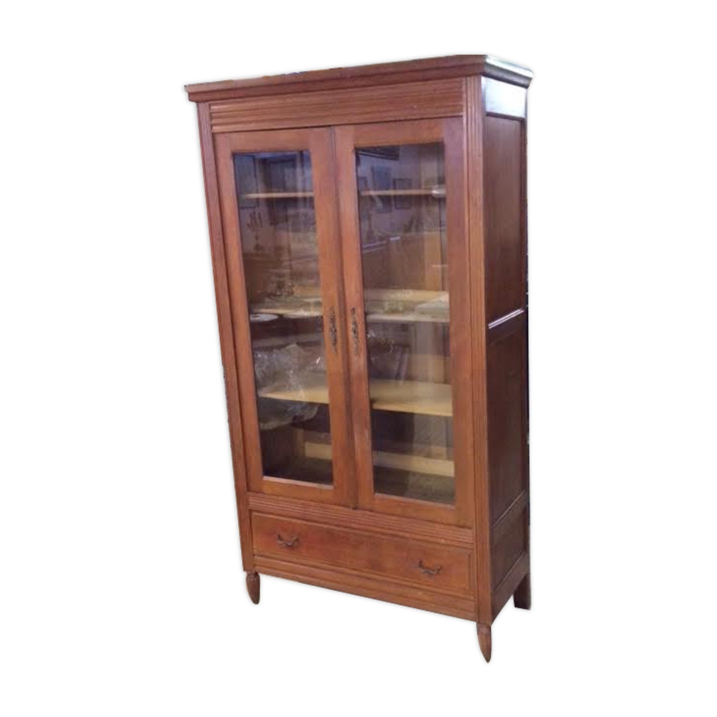 Bookcase 2 doors 1 drawer