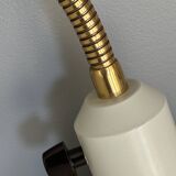 articulated brass wall light - Sweden 1960s