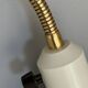 articulated brass wall light - Sweden 1960s