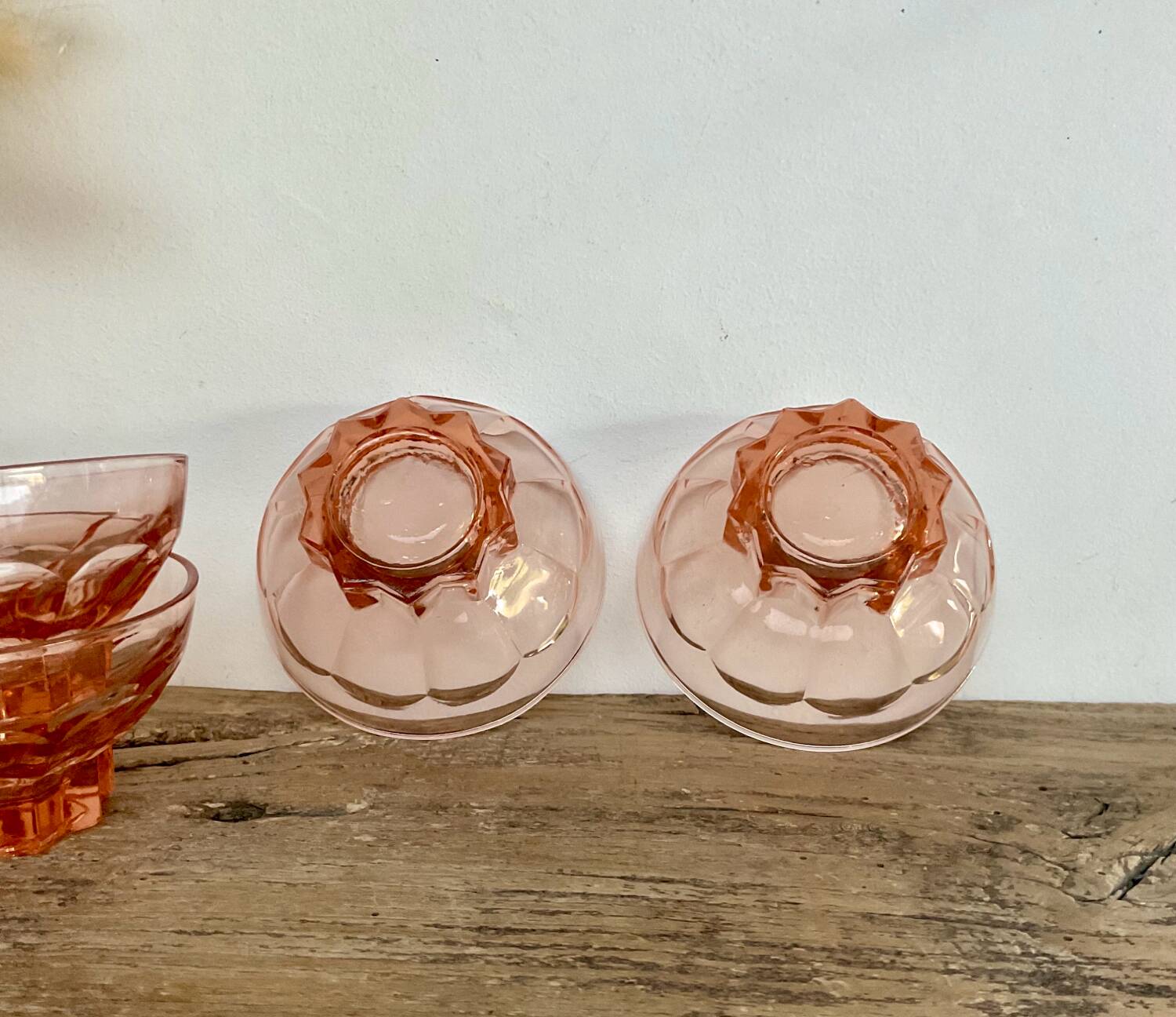 4 Rosaline champagne glasses