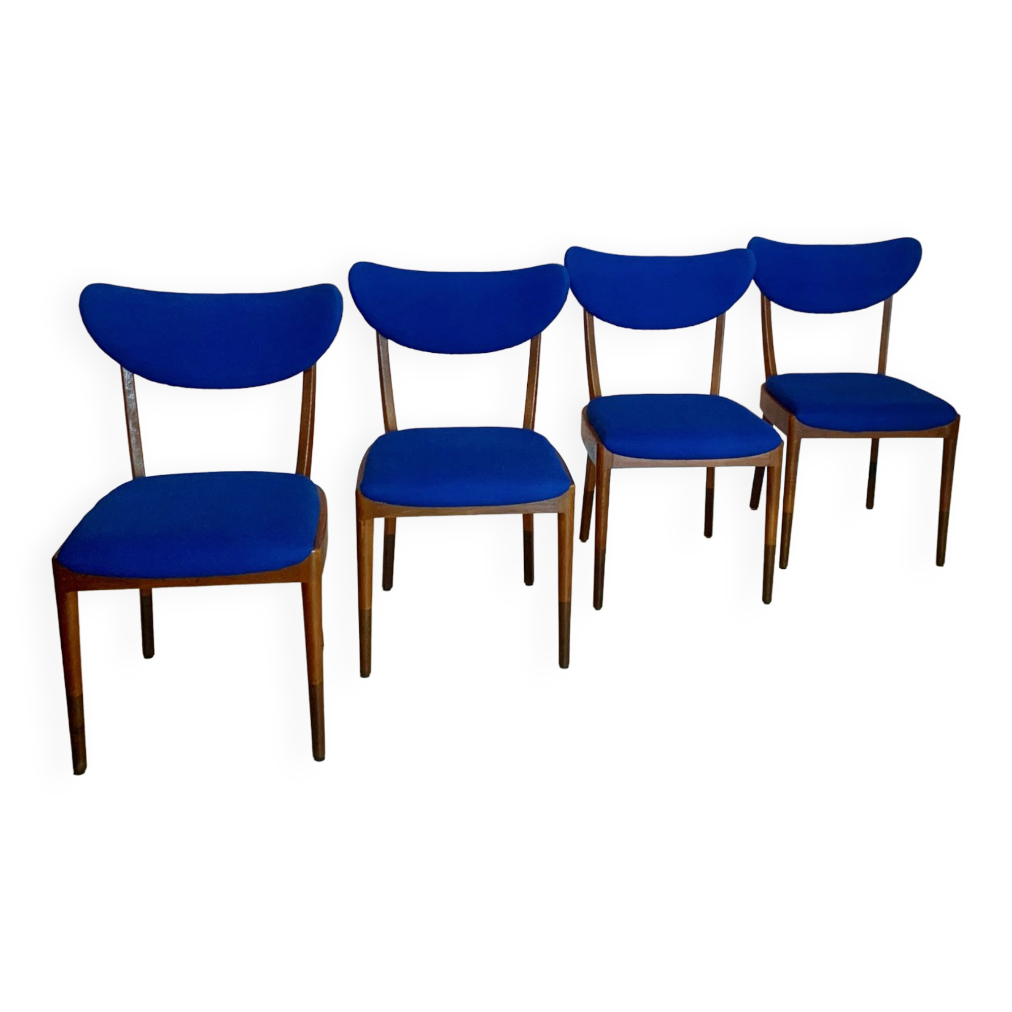 4x danish midcentury chairs 1950s